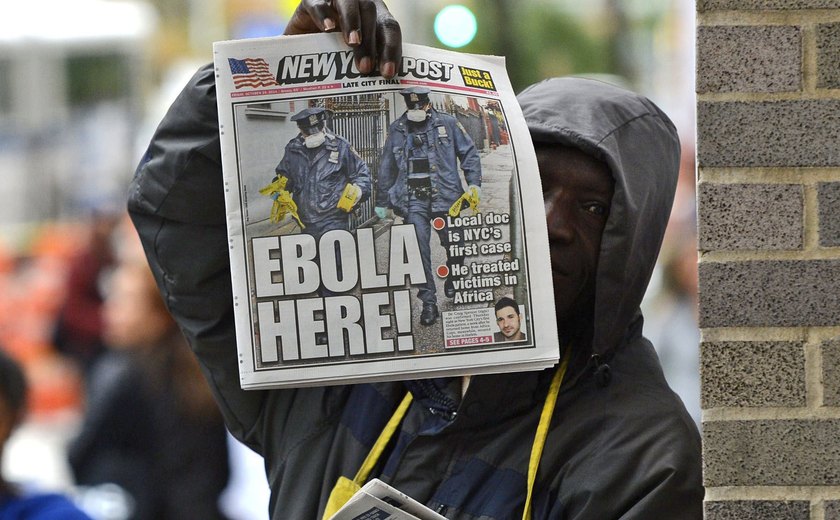 Ebola: teste é negativo para paciente internado em Nova York