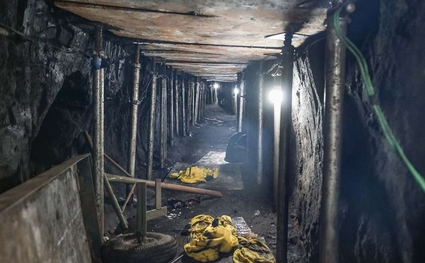 Polícia acha em SP túnel para maior roubo a banco do mundo