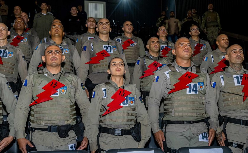 Polícia Militar de Alagoas inicia segunda turma do Curso de Força Tática