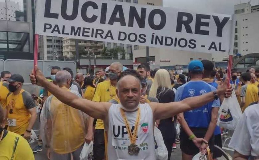 Atleta Luciano Rey é o representante de Palmeira na Maratona de São Paulo