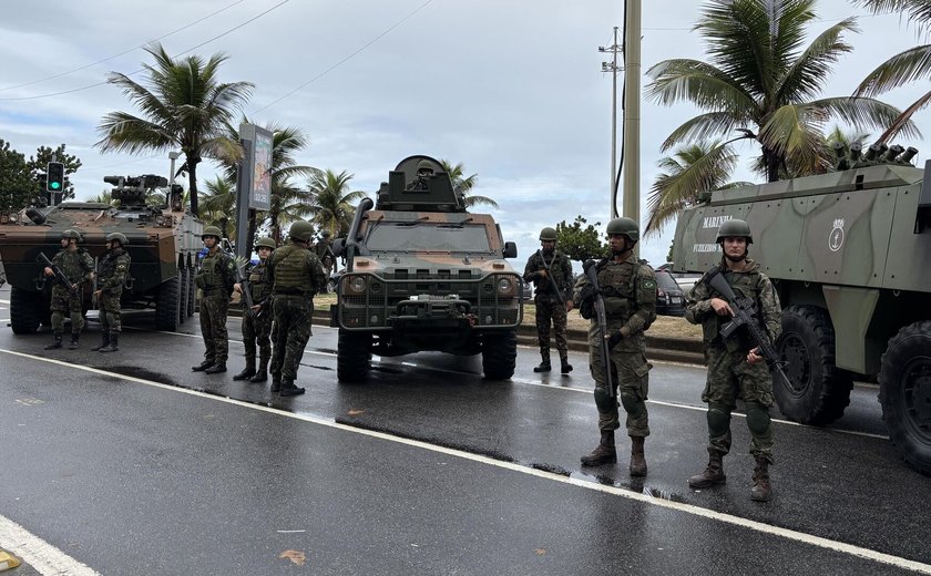Marinha inicia operação de segurança para a Cúpula do BRICS no Rio de Janeiro (VÍDEOS)