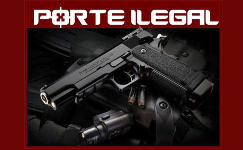 Mais duas armas de fogo são apreendidas pela PM