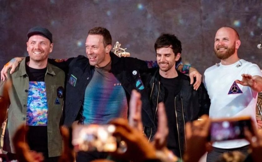 Coldplay anuncia venda de ingresso extra para SP e RJ e anuncia show em Curitiba