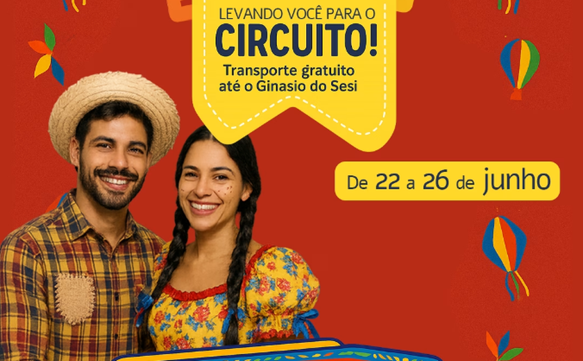 Prefeitura de Penedo oferece transporte gratuito para o Circuito Alagoano de Quadrilhas Juninas em Penedo
