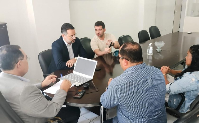 Secretário de Planejamento visita instalações do Ipaseal Saúde e se reúne com diretoria do plano