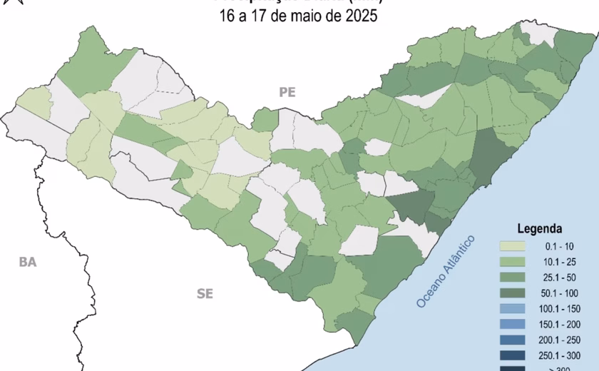 Defesa Civil de Penedo emite alerta após chuvas intensas na região do Baixo São Francisco