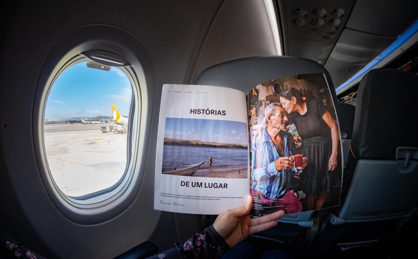 Ilha do Ferro, em Pão de Açúcar, é destaque em revista de bordo da GOL