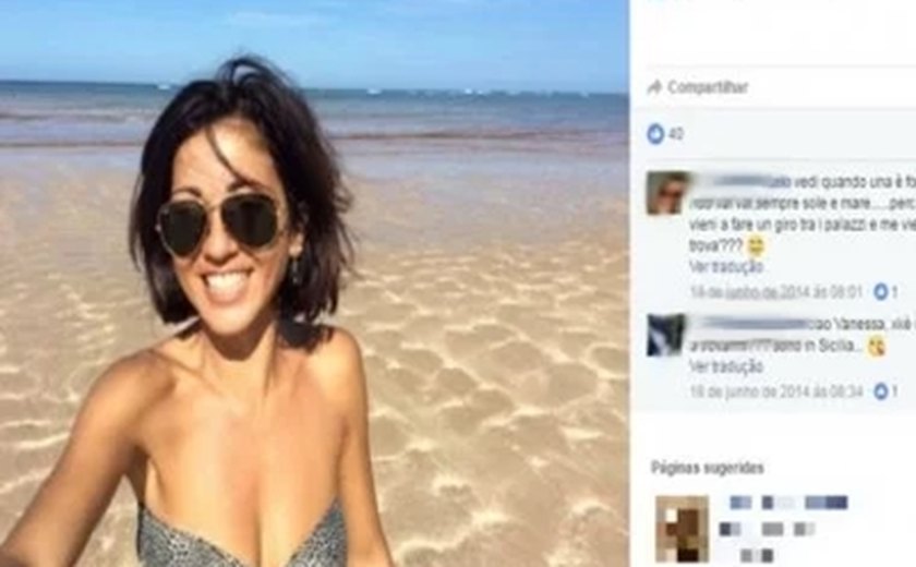 Irmã de turista morta na Bahia reclama do governo italiano
