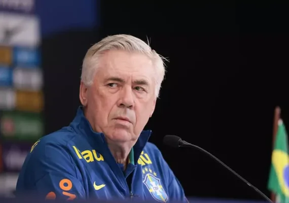 Técnico da Seleção Brasileira, Carlo Ancelotti é condenado a um ano de prisão por fraude fiscal na Espanha