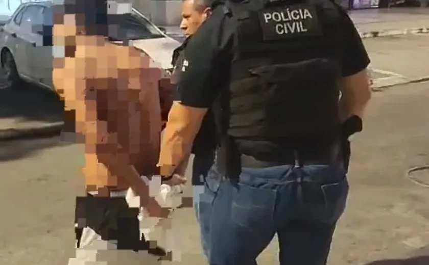PC prende homem suspeito de homicídio em Maceió