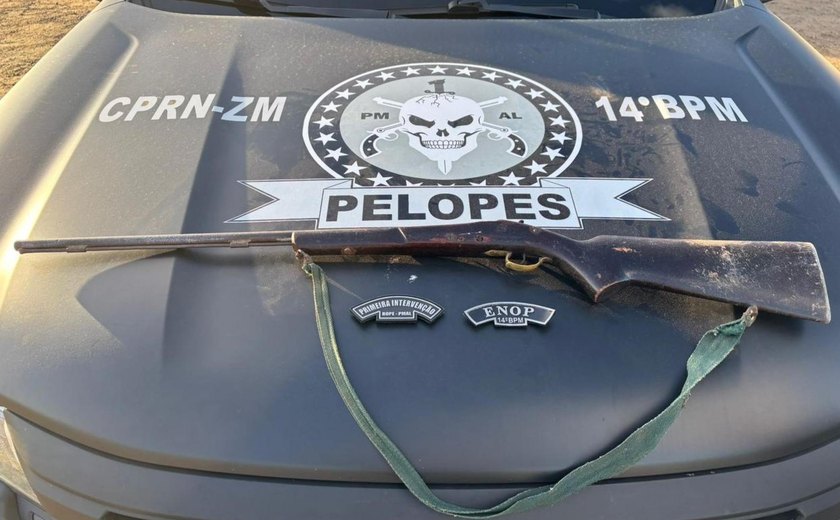 Ações da PM em Joaquim Gomes resultam em prisões e apreensão de armas e drogas