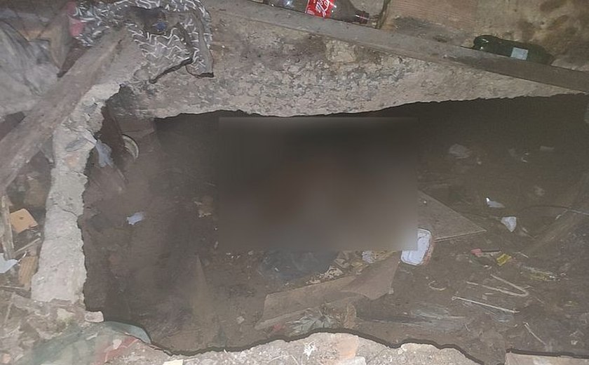 Corpo de homem é encontrado em uma galeria de esgoto no Poço