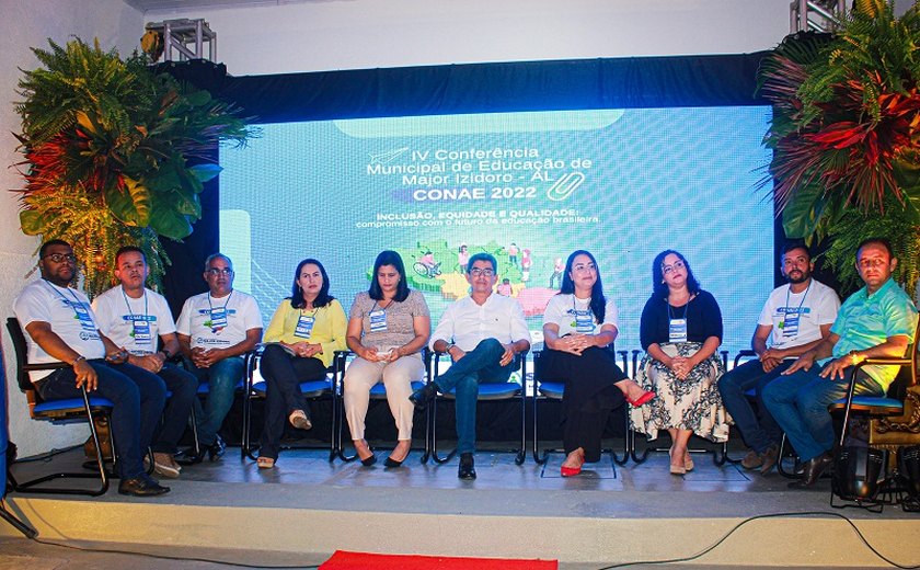Conferência Municipal de Educação discute estratégias pedagógicas para educação pública de Major Izidoro