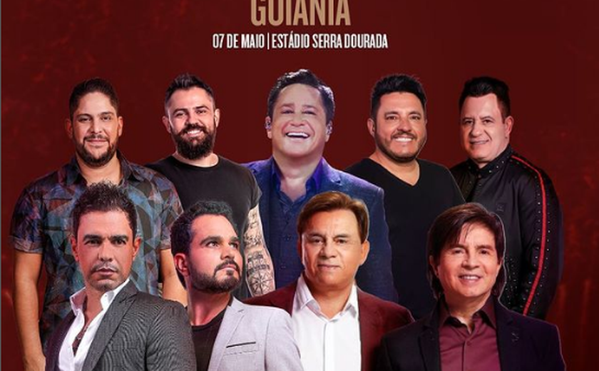 “Histórias – O Show do Século” reúne sertanejos em Goiânia