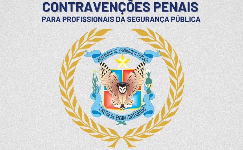 Segurança Pública abre inscrições para curso de capacitação de agentes