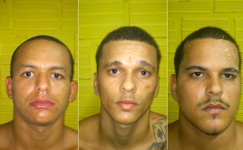 PC tira de circulação três acusados de vários crimes em Alagoas
