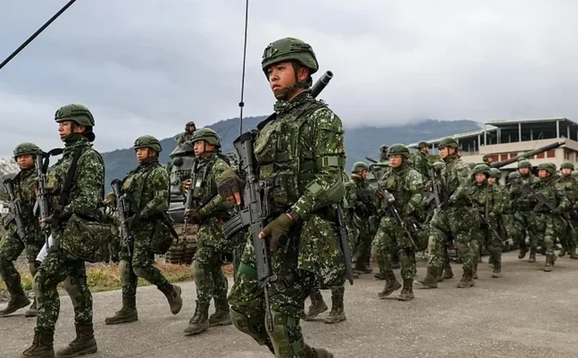 Taiwan condena exercícios militares da China e promete 'respostas apropriadas'