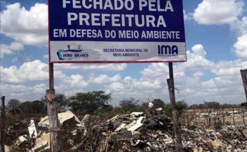 Estado de Alagoas terá 86 lixões fechados até abril de 2018