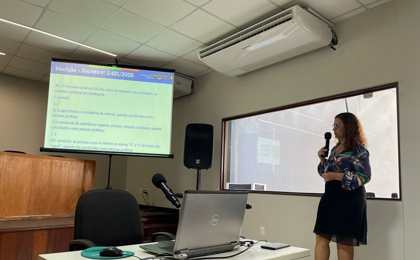Legislação Tributária Rural foi tema de palestra ministrada por servidores da Sefaz - AL