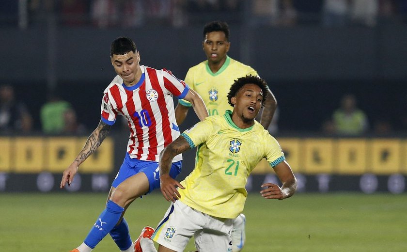 Eliminatórias: Brasil joga mal e perde para o Paraguai por 1 a 0
