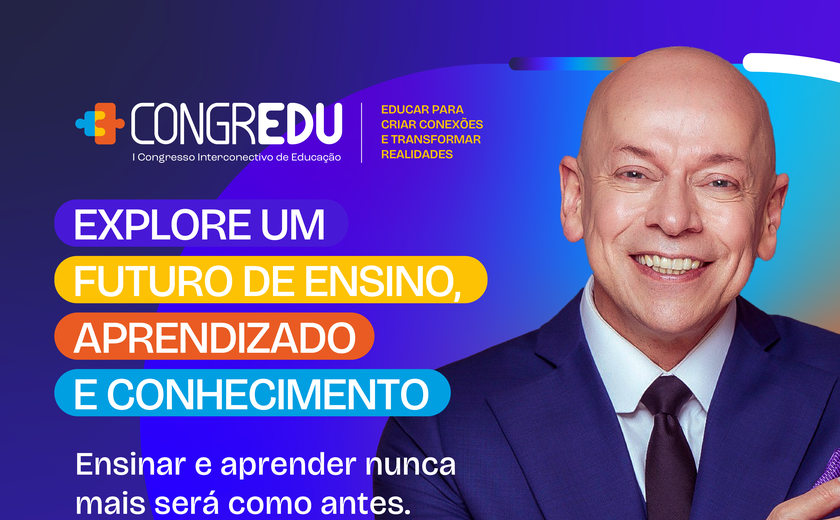 Primeiro Congresso Interconectivo de Educação trará Leandro Karnal para Maceió