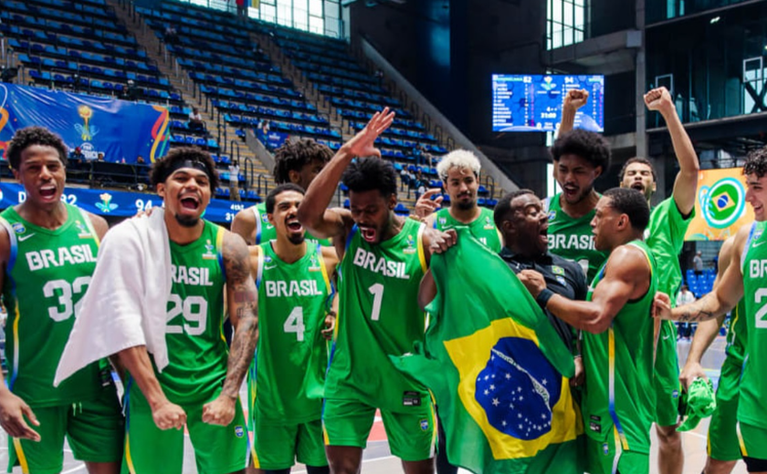 Seleção brasileira masculina de basquete bate República Dominicana e vai à semi na Americup