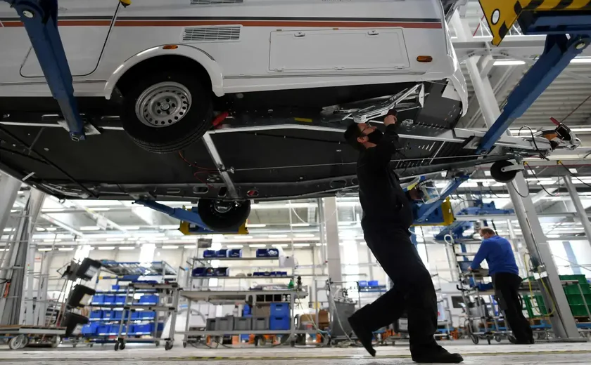 PMI industrial da zona do euro sobe a 47,3 em maio, mas fica abaixo da prévia