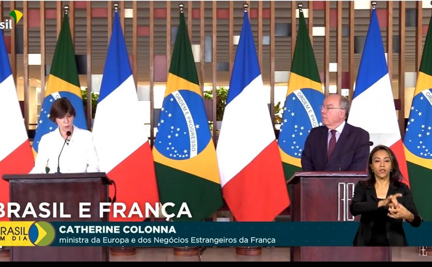 Chanceler francesa defende intercâmbio de investimentos com Brasil