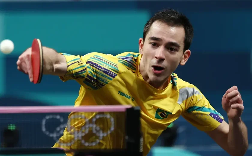 Calderano vai à semifinal do Mundial de tênis de mesa e já garante medalha histórica