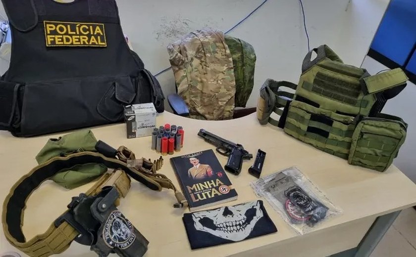 Polícia Federal deflagra Operação Nuremberg e apreende materiais em Maceió por apologia ao nazismo