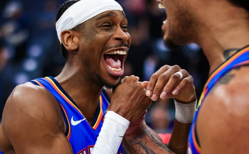 Oklahoma City Thunder derrota Sacramento Kings e dispara na liderança do Oeste na NBA