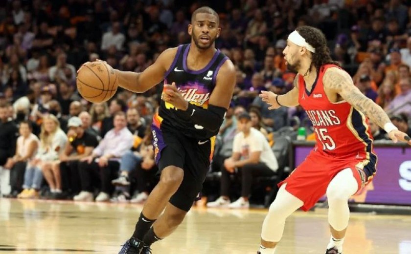 Suns impedem reação dos Pelicans com ‘final mágico’ de Chris Paul e abrem 1 a 0