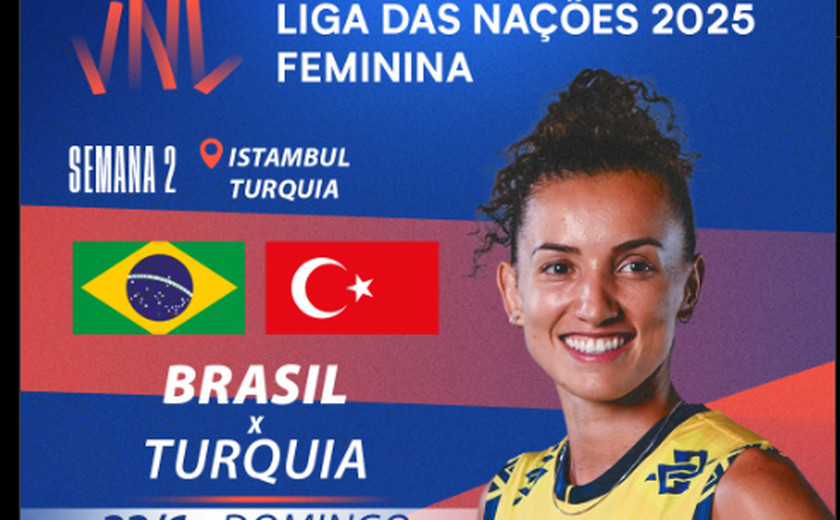 Brasil derruba invencibilidade da Turquia e mantém perseguição à Itália na Liga das Nações