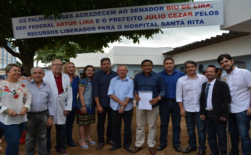 Hospital Santa Rita consegue recursos por meio de parcerias políticas