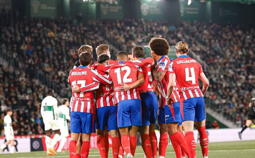 Atlético de Madrid atropela o Getafe e carimba vaga na semifinal da Copa do Rei