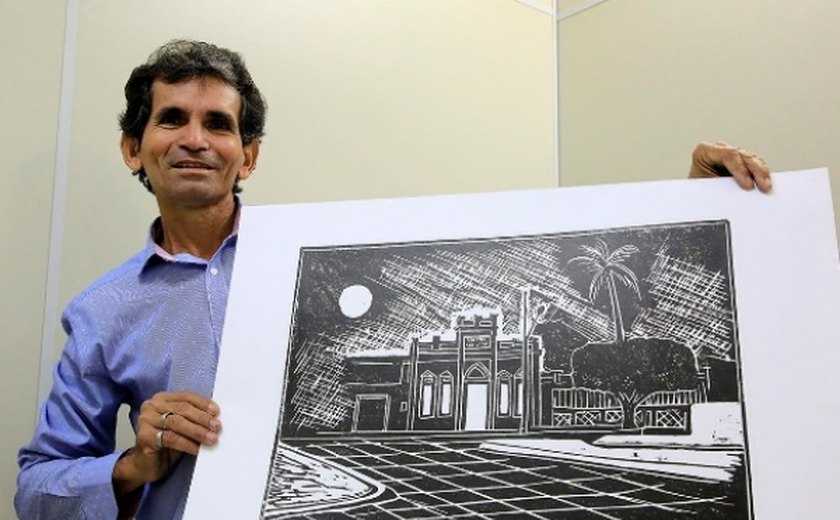 Xilogravuras de Luiz Natividade serão exibidas na programação dos 200 anos de Alagoas