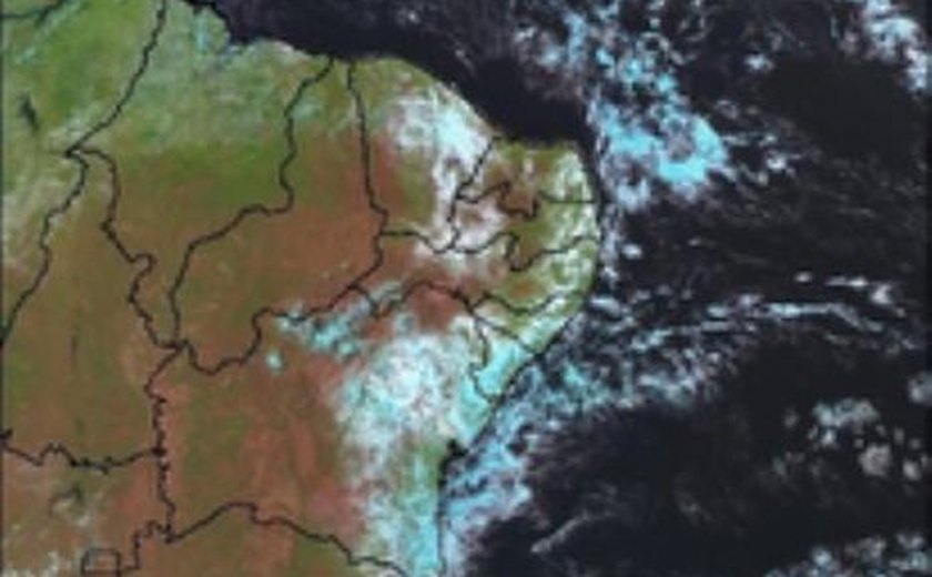 ​Previsão aponta para possibilidade de chuvas fracas em Alagoas