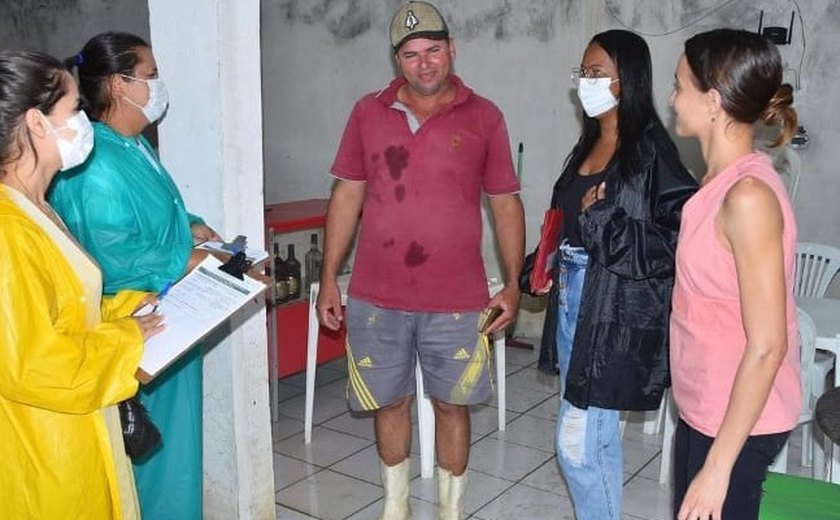 Prefeitura de Major continua cadastrando famílias afetadas pelas chuvas no Auxílio Chuvas