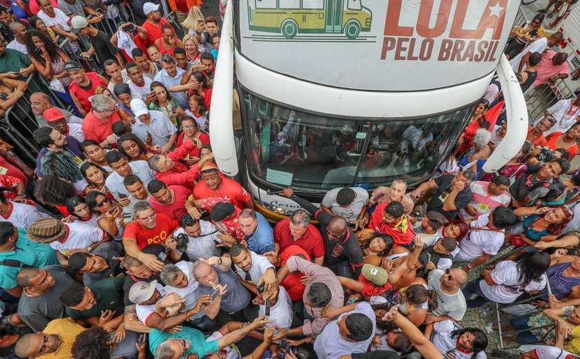 Caravana de Lula vai percorrer a Região Sul do Brasil