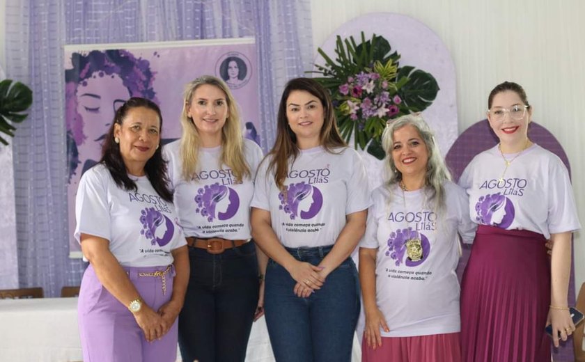 Secretaria de Assistência Social de Jundiá promove encontro em alusão ao Agosto Lilás