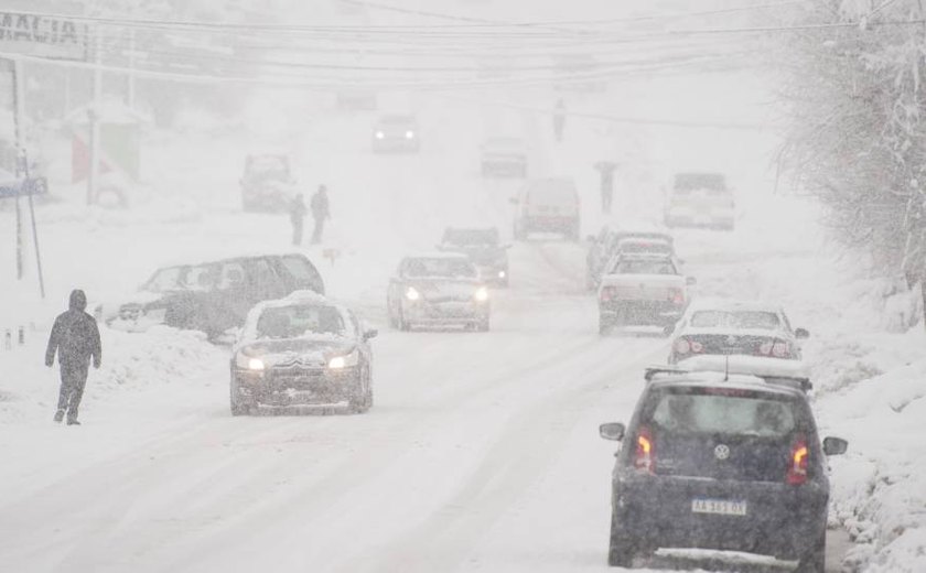 Intensas nevascas atingem Itália e diversos países da Europa