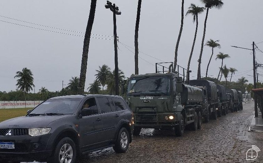 Marinha realiza simulações militares e de defesa civil em Maceió com foco em emergências e segurança costeira