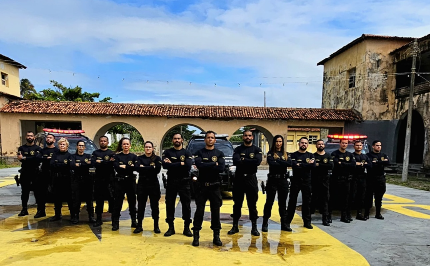 Agentes da Oplit participam de treinamento para aprimorar abordagens e incursões
