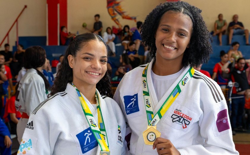 Estudantes da Rede Estadual estão entre as 10 melhores judocas do país na classe cadetes