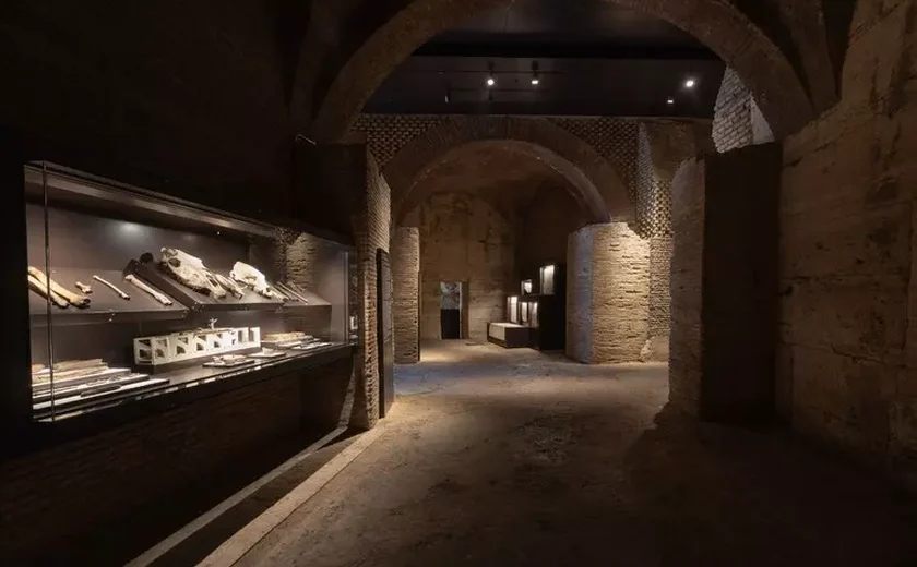Mostra no Coliseu destaca hábitos da plateia da Roma Antiga