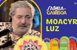 Samba na Gamboa recebe o cantor e compositor Moacyr Luz