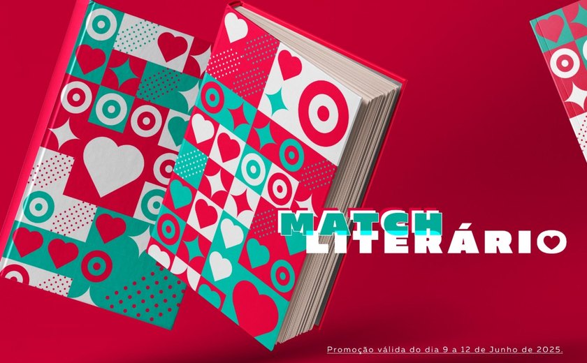 Amor e leitura: livraria Graciliano Ramos oferece descontos no Dia dos Namorados