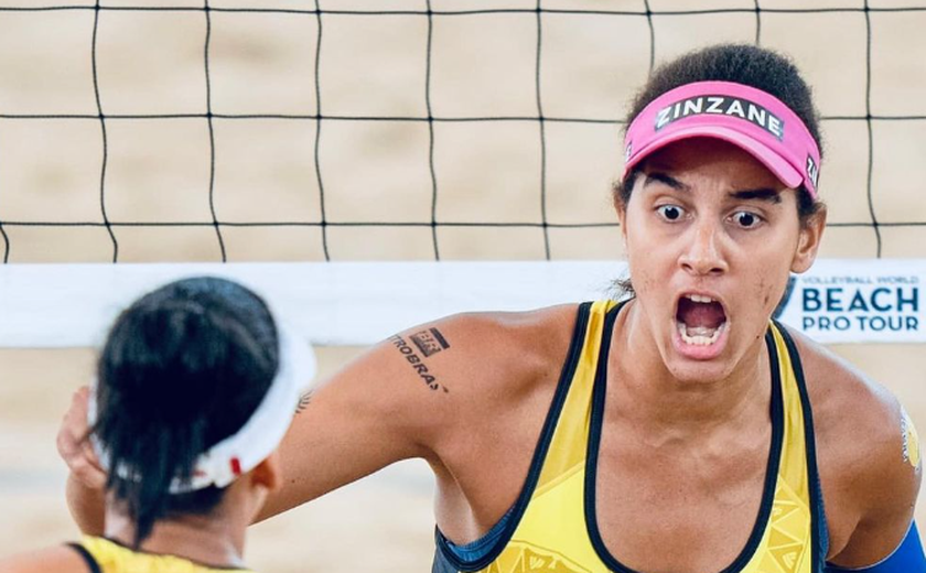 Duda e Ana Patrícia, dupla sensação do vôlei de praia, contam como parceria 'dá liga' na areia