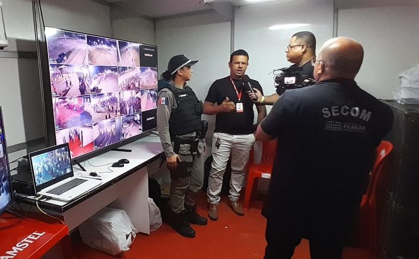 Bom Jesus dos Navegantes em Penedo: Câmeras de vídeo apoiam segurança na Arena Sinimbu