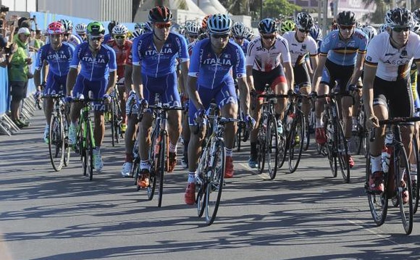 Francês vence prova-teste de ciclismo olímpico